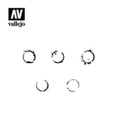 Vallejo Stencils – Drum Oil Markings